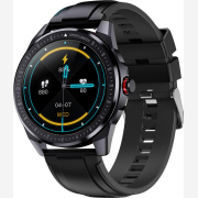 ΙΝΤΙΜΕ smartwatch SN88, 1.28 έγχρωμο, IP68, HR & Blood pressure, μαύρο