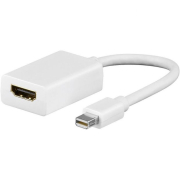 GEMBIRD ADAPTER mini display port (male) to HDMI (female), white