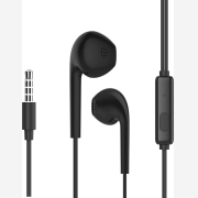 CELEBRAT earphones G12 με μικρόφωνο, 14.2mm, 1.2m, μαύρο | G12-BK