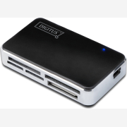 Digitus Card Reader USB 2.0 για SD/microSD/MemoryStick/xD
