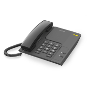 Alcatel Temporis T26 Black Σταθερό Ψηφιακό Τηλέφωνο,Flash, LED εισερχόμενων κλήσεων