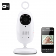 OEM Wi-Fi Camera Baby Monitor - 1/3 Inch CMOS, 720p, H.264, Night Vision, IR-Cut, Micro SD Card Supp
