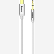 BASEUS καλώδιο USB Type-C σε 3.5mm Yiven CAM01-02, 1.2m, λευκό | CAM01-02