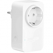 Amazon Smart Plug Λευκή Έξυπνη Πρίζα Μονή Ασύρματη Wi-Fi με φωνητικές εντολές μέσω Amazon Alexa