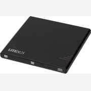 LiteOn eBAU108 Εξωτερικός Οδηγός Εγγραφής/Ανάγνωσης CD/DVD για Laptop / Desktop Μαύρο