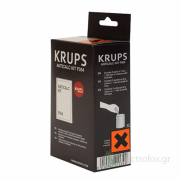 Krups F054001B Σκόνη αφαλάτωσης για μηχανές espresso,γαλλικού καφέ, βραστήρων, 2 πακέταΧ40gr