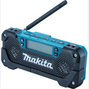 Makita MR052 Φορητό Ραδιόφωνο Επαναφορτιζόμενο Μπλε χωρίς μπαταρία και φορτιστή