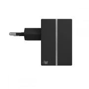 Φορτιστής Ταξιδίου JW Just Wireless Fast Charger USB A / 2.4A / 12W (06406) Black