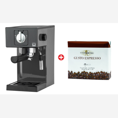 Bundle BRIEL μηχανή espresso A1 & δώρο 70 καφέδες MISCELA DORO