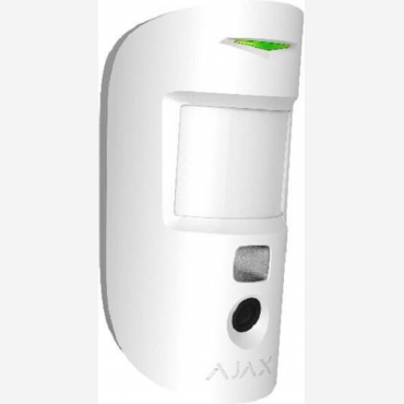 Ajax Systems MotionCam Αισθητήρας Κίνησης PET Μπαταρίας με Εμβέλεια 12m με Ενσωματωμένη Κάμερα για Ο