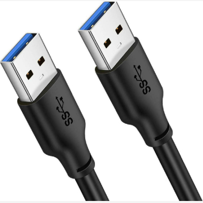 Cabletime USB 3.0 Cable USB-A male - USB-A male Μαύρο 3m