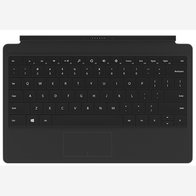 Microsoft Surface Type Cover 2 Keyboard Black (Charcoal) Euro / Spanish
