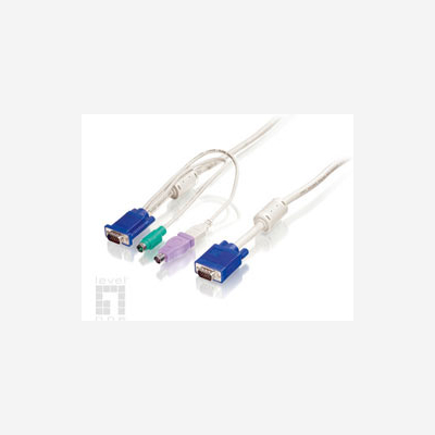 ACC-2101 4-in-1 (2 x PS2 & USB+VGA) 1,8m