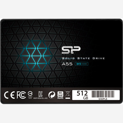 Silicon Power Ace A55 SSD 512GB, 2.5, SATA III, 560-530MB/s 7mm/ SP512GBSS3A55S25