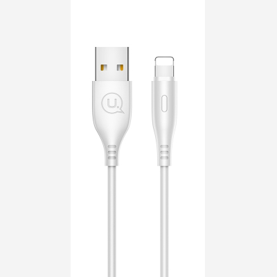 USAMS καλώδιο Lightning σε USB US-SJ266, 2A, 1m, λευκό | SJ266USB02