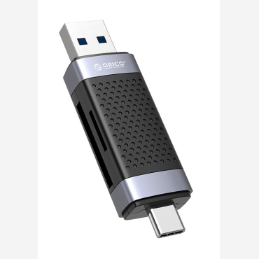 ORICO card reader CD2D-AC2 για SD & Micro SD, USB-C & USB, μαύρο
