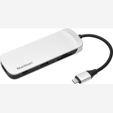 Kingston Nucleum USB-C Docking Station με HDMI 4K PD Λευκό