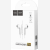 Hoco M55 Λευκό Handsfree Earphones Stereo 3.5mm Retail Box